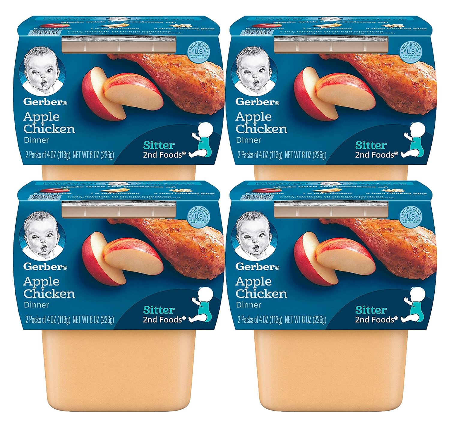 gerber chicken and apples