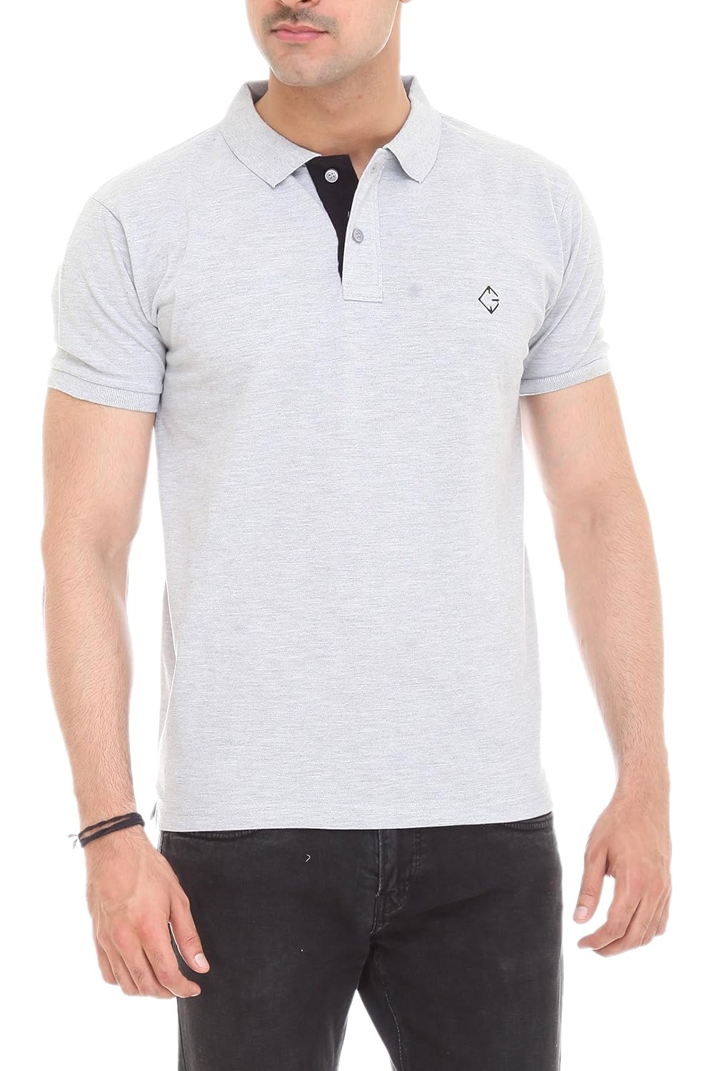 colors & blends men's cotton polo