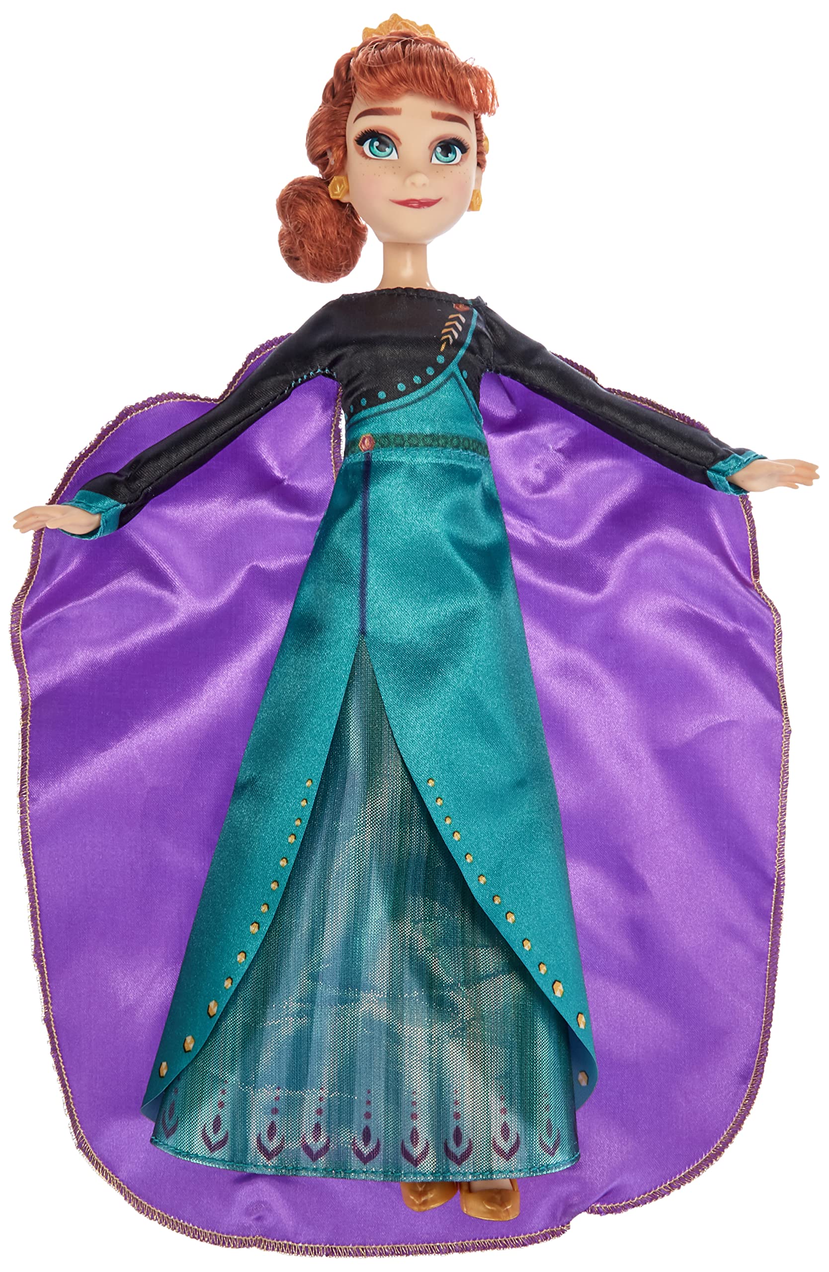 Disney Frozen Hasbro Anna Singer Doll with Evening Dress (Musical Adventure)
