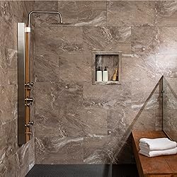 Palisade 25.6 in. x 14.8 in. Interlocking Vinyl