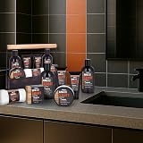 BRUBAKER Men's 8 Pc. Musk Body Wash Skincare Set Vintage Toolbox Gift view 5
