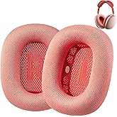 AHG Accessory House Global Upgraded Replacement air pods max Ear Cushions Pads Compatible with Apple AirPods Max Headphones (Pink). Silicone Lined Mesh/High-Density Foam/Strong Magnet