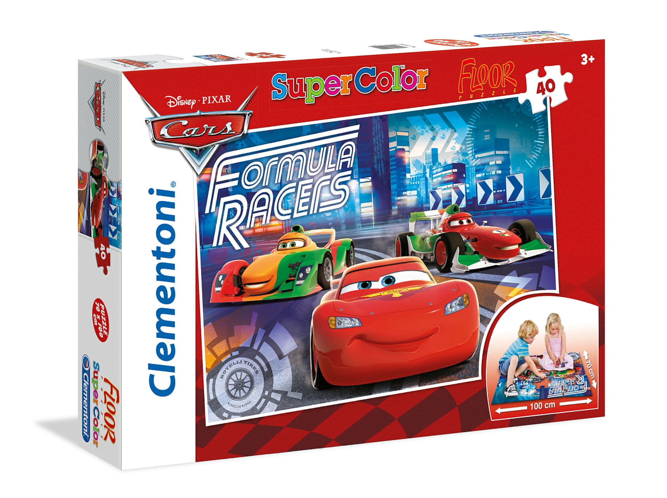 Clementoni Cars Floor Puzzle (40-Piece)