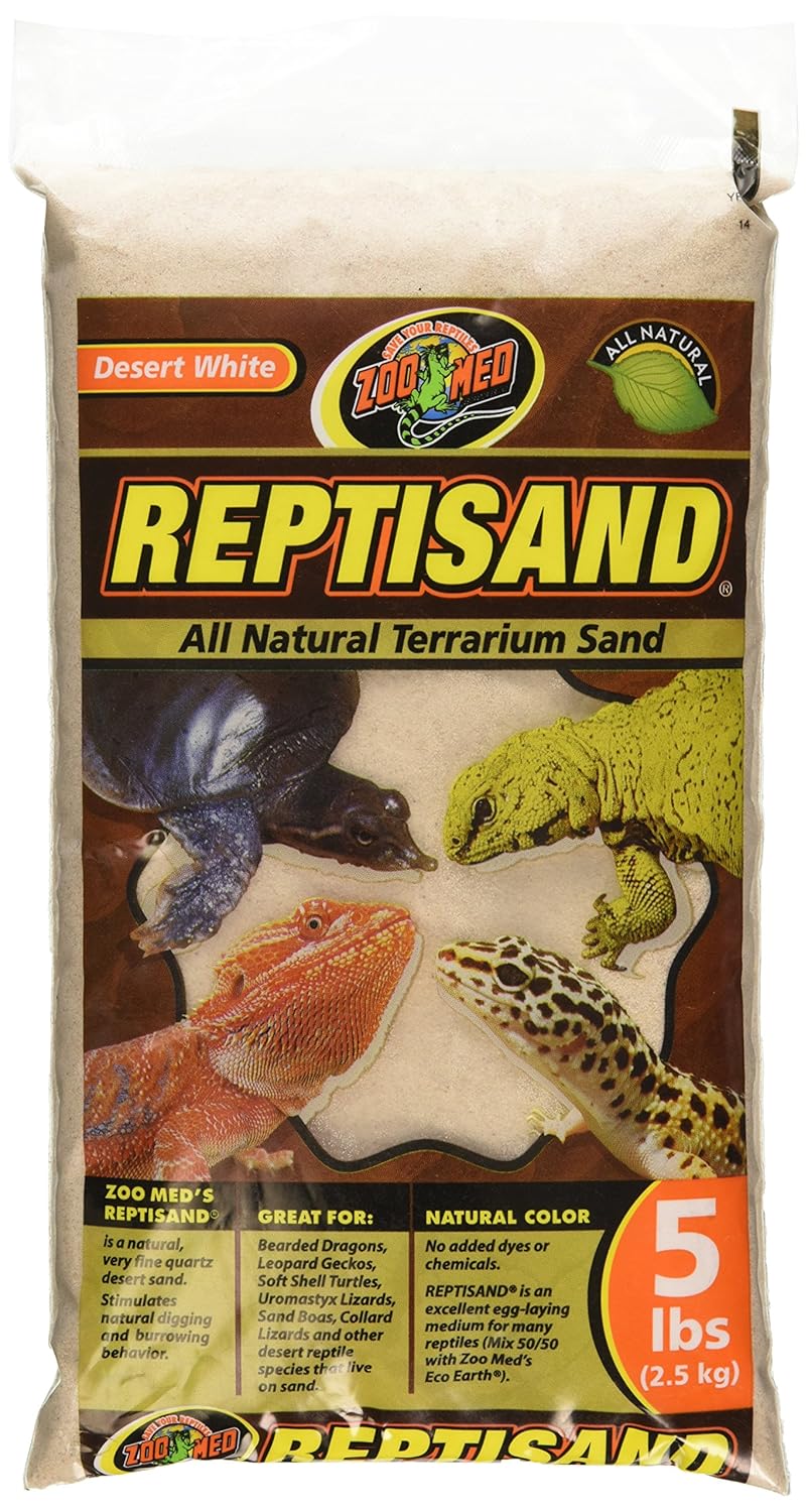 Zoo Med WC8 ReptiSand, 2.25 Kg, Desert White Amazon.co.uk Pet Supplies