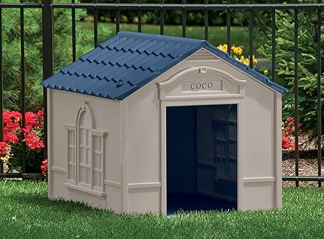 suncast deluxe dog house dh250
