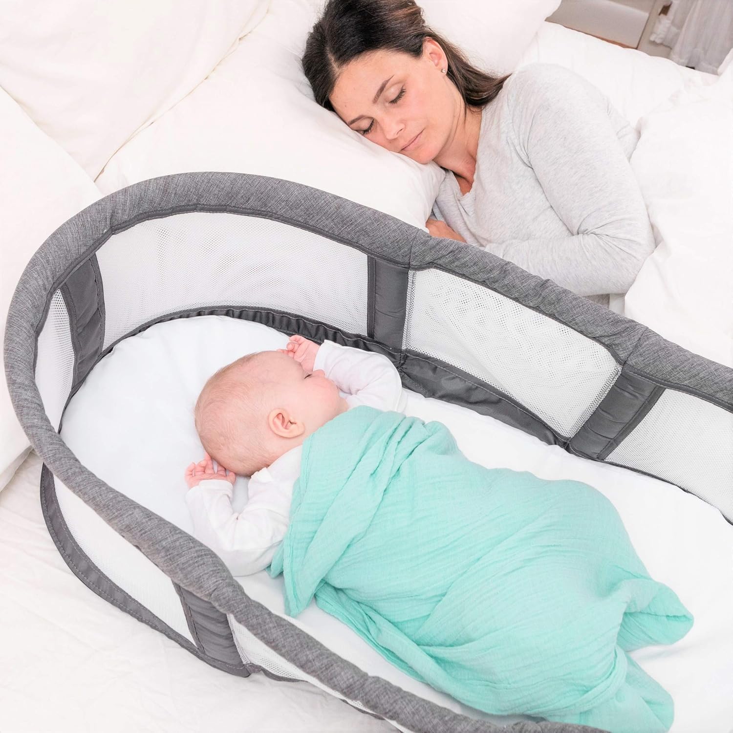 snuggle nest peak portable bassinet
