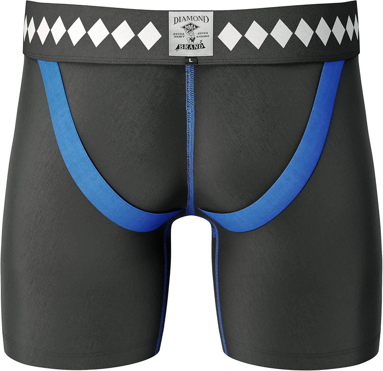 Diamond MMA Athletic Cup Groin Protector & Compression Shorts System with Built-in Jock Strap : Clothing