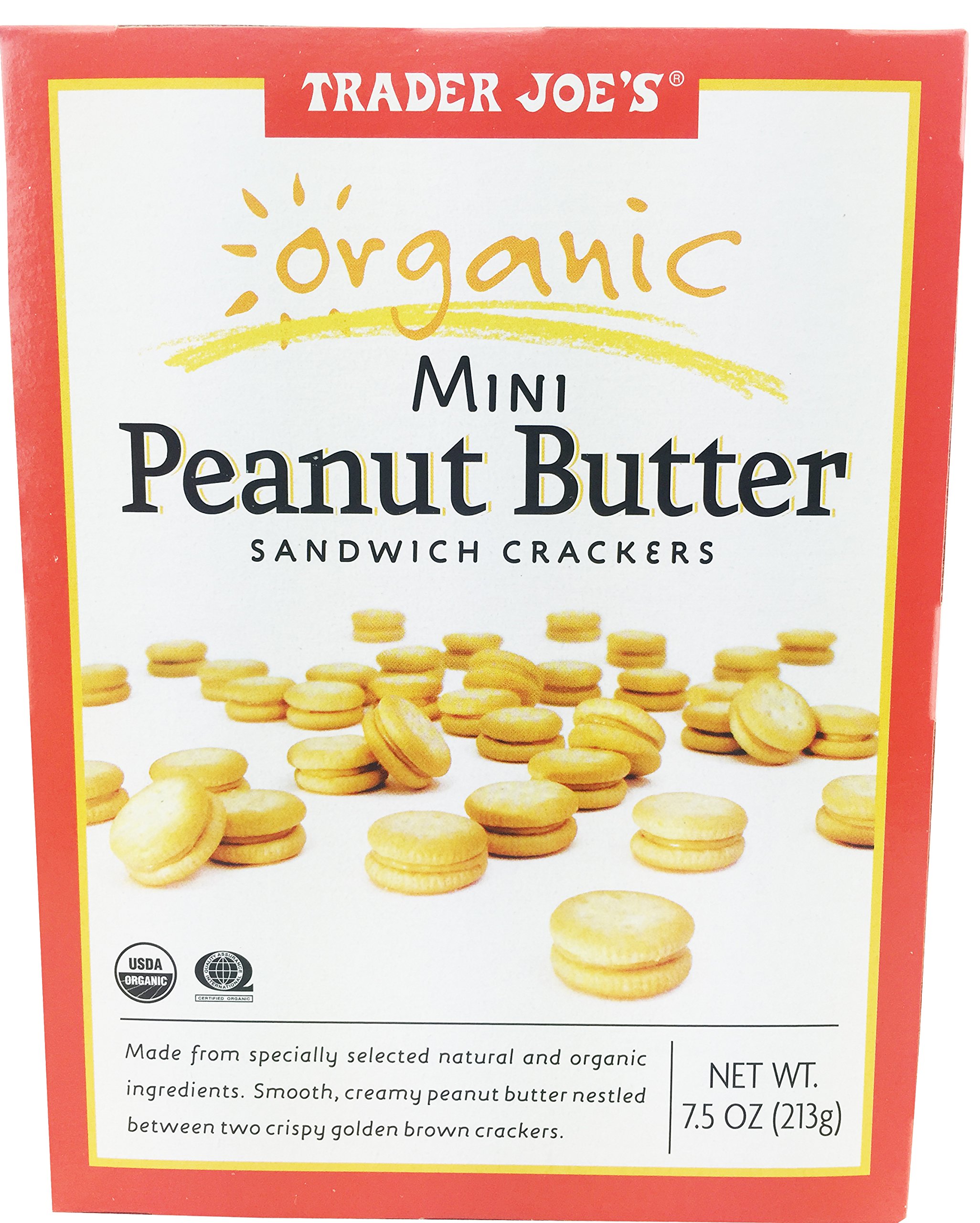 Trader Joe's Organic Mini Cheese Sandwich Crackers