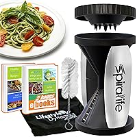 Original SpiraLife Spiralizer Vegetable Slicer – Vegetable Spiralizer - Spiral Slicer Cutter