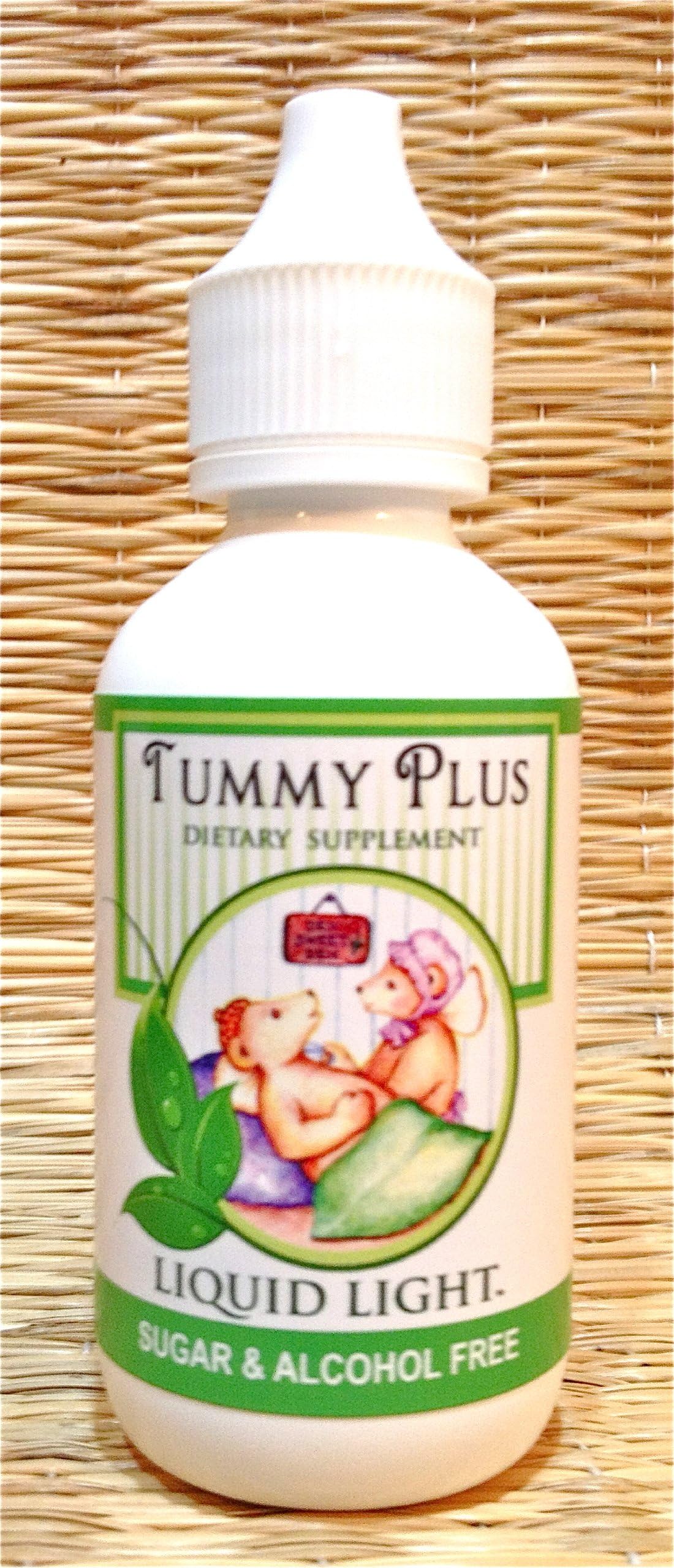 Tummy Plus (2 oz Bottle) - Upset Stomach, Heartburn, Gas Relief, Indigestion.