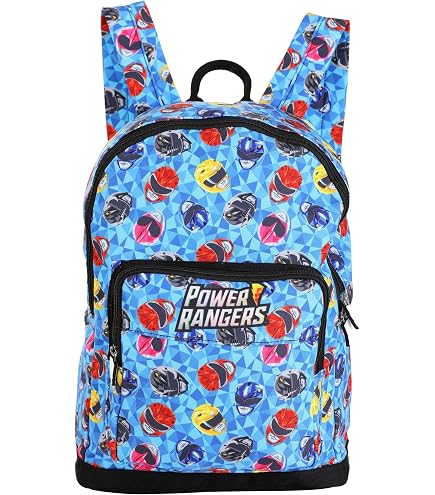 Power Rangers Backpack Preschool Boys Set with Stickers, Coloring Books and More