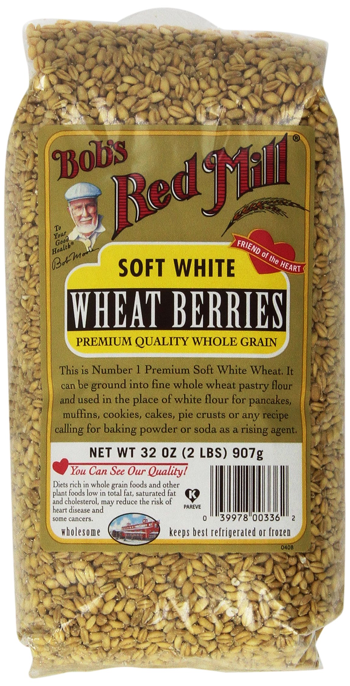 Hard Red Spring Wheat Berries, 32 oz (907 g) Wheat