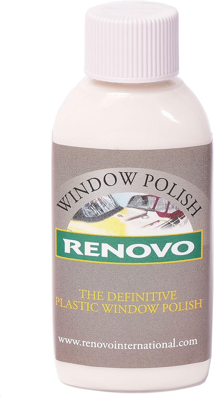 Renovo International Plastic Window Polish, 50 ml Amazon.co.uk Car