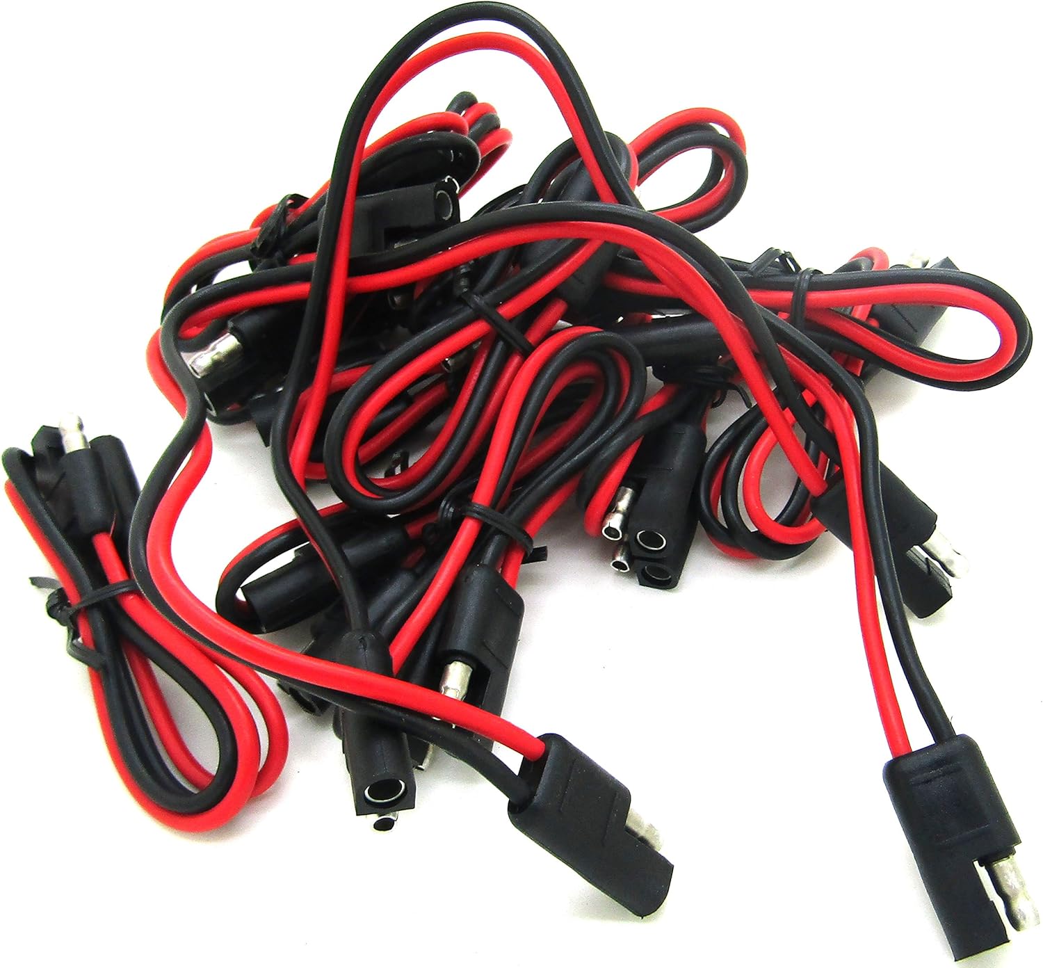 (Qty20) 12 Gauge 2 Pin Quick Disconnect Wire Harness SAE