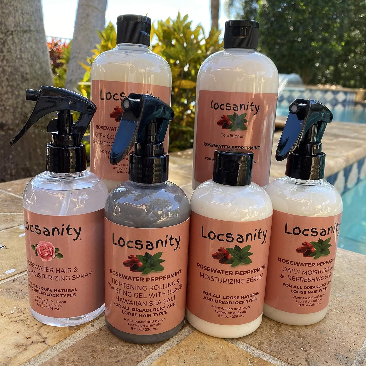 Locsanity Rosewater Peppermint Loccare Bundle Dreadlock