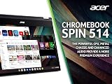 Acer Chromebook Spin CP514-1H 14" FHD Touch AMD Athlon 4GB RAM 128GB eMMC Silver view 4