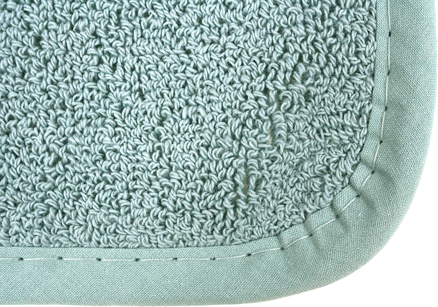 Ritz Royale Collection 100% Cotton Terry Cloth Pocket Mitt Set, Dual-Function Hot Pad / Pot Holder, 2-Piece, Dew: Home & Kitchen