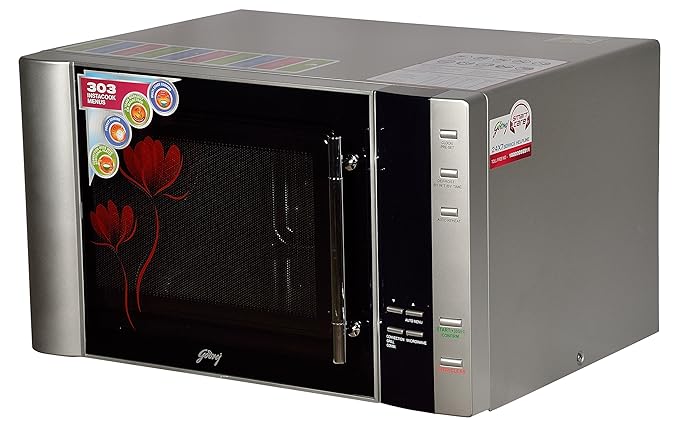 Godrej 30 L Convection Microwave Oven (InstaCook GMX 30 CA1 SIM, Silver)