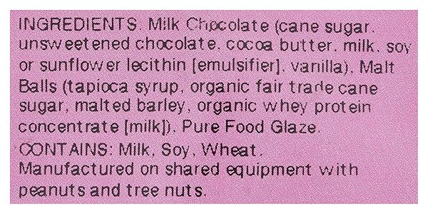 SUNRIDGE FARMS MILK CHOCOLATE MALT BALLS, 7 OZ