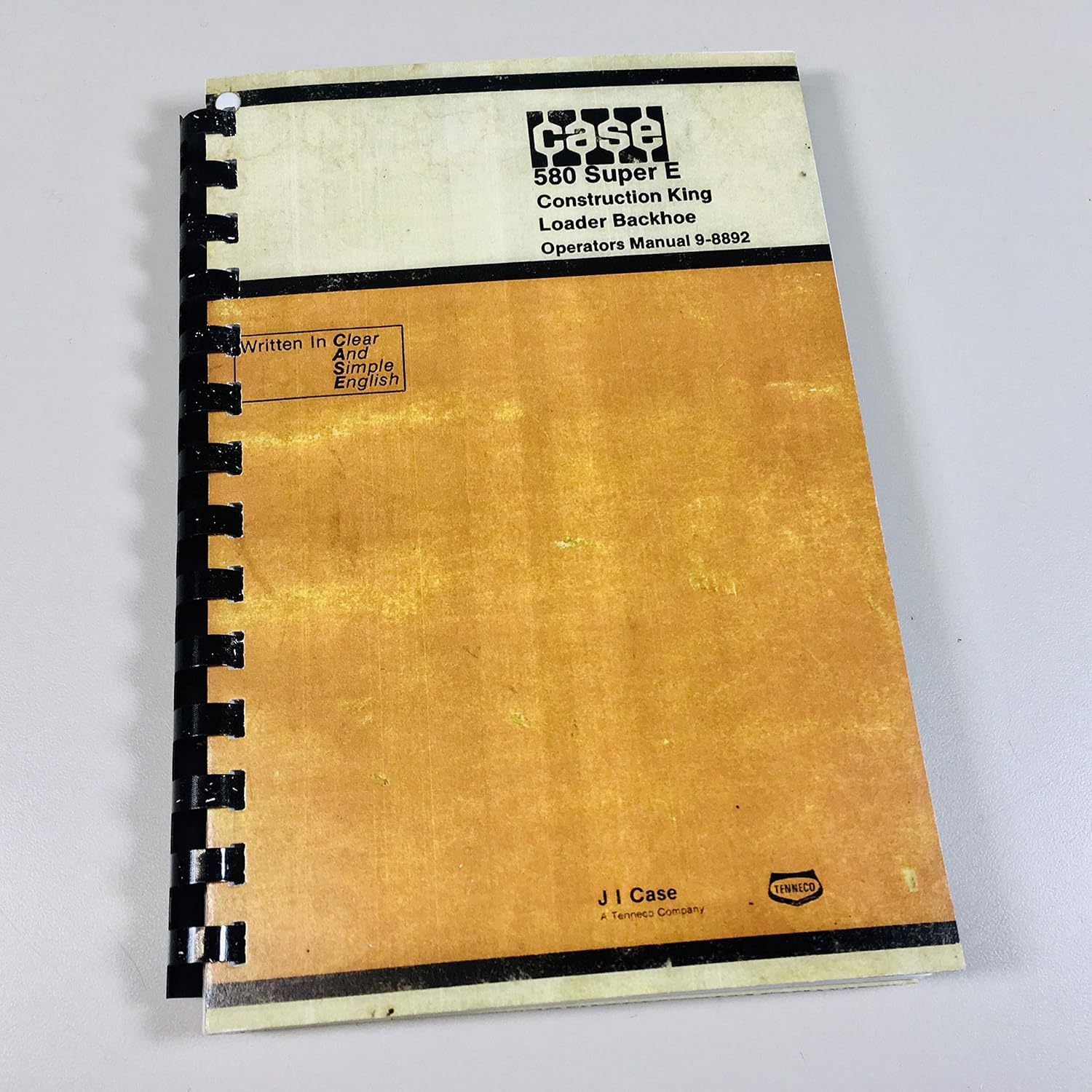 AgPubs J I Case 580 Super E Construction King Loader Backhoe Operators  Owners Manual