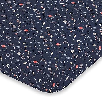 solar system crib sheets