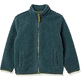 Amazon Essentials Boys Fleece Lined Sherpa Full-Zip Jacket