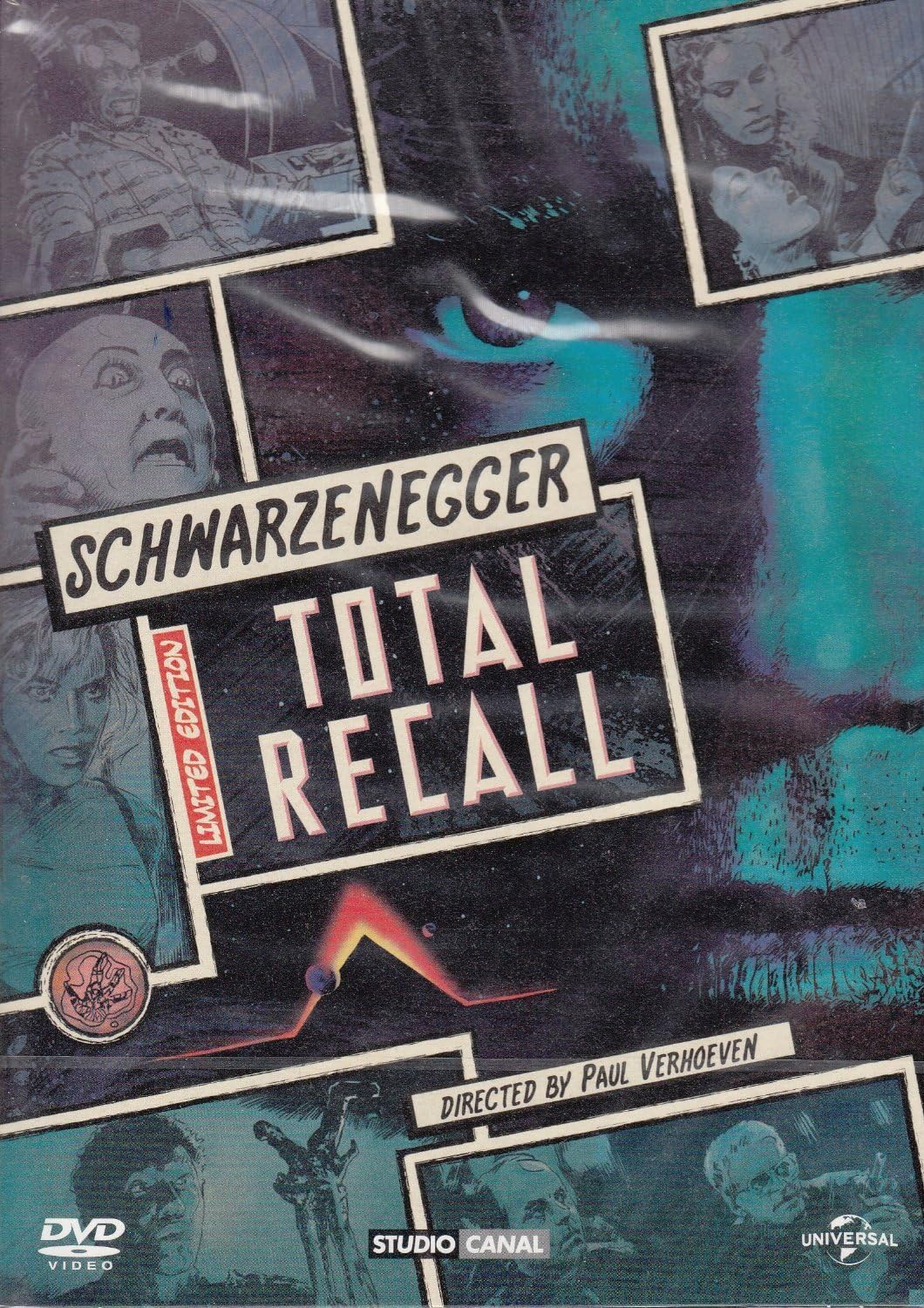 Amazon Co Jp Total Recall The Limited Edition Uncut Extended Version Dvd ブルーレイ