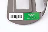 Brady Vinyl Label Tape M211 M210 White on Green 19.05mm x 6.40m GN view 4
