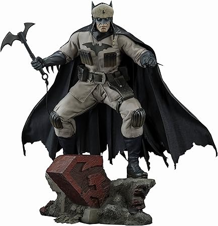 red son batman figure
