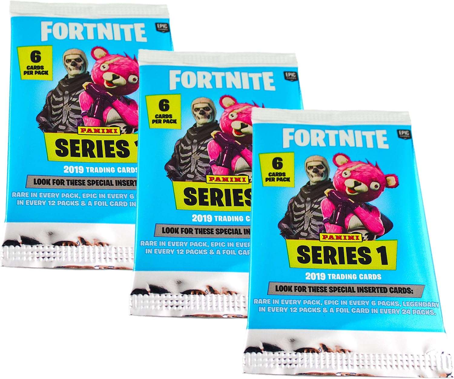Fortnite Trading Cards Serie 1 (2019) 3 Booster (18 Cards) Amazon.co