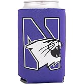 Desert Cactus Northwestern University Can Insulator NU Wildcats Beverage Cooler 1 Pack Foam 12oz Can Holder Single Sided (Design A)
