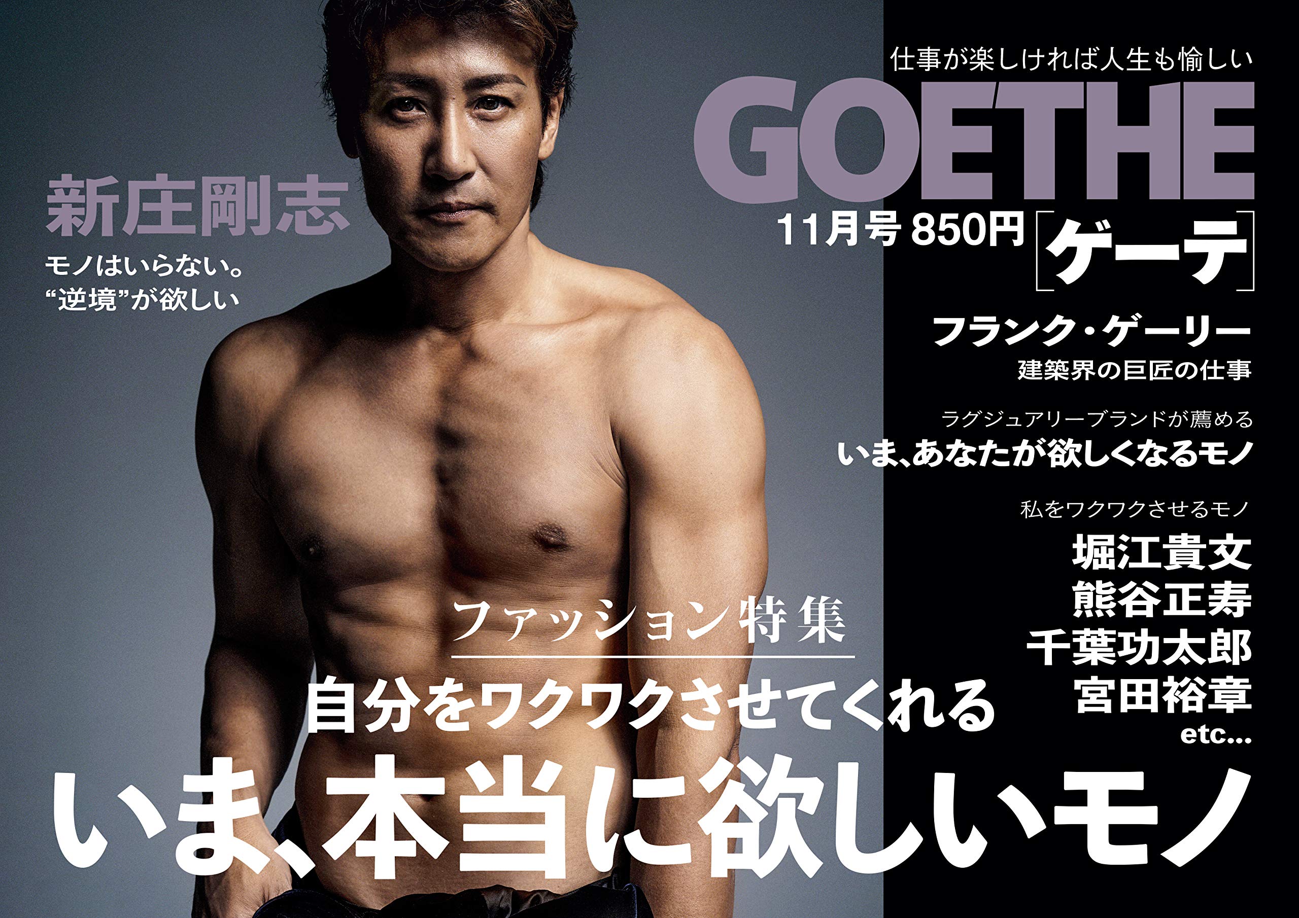 Amazon Co Jp Goethe ゲーテ 年 11 月号 雑誌 Japanese Books