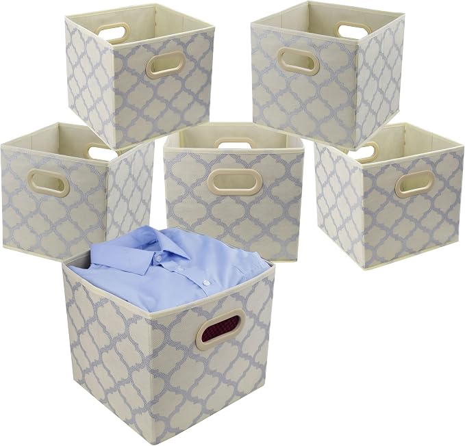 homyfort Foldable Cloth Storage Bins, Fabric