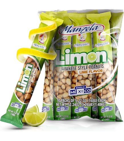 Amazon.com : Japanese-Style Lemon Lime Peanuts | Authentic Mexican