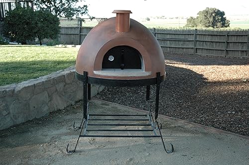 Forno Bravo Primavera 70 Outdoor Wood Fired Pizza Oven (Red) in