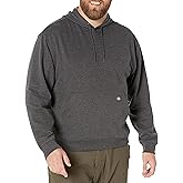 Dickies Mens Pullover Hoodie Fleece Jacket, Dark Heather, XX-Large US