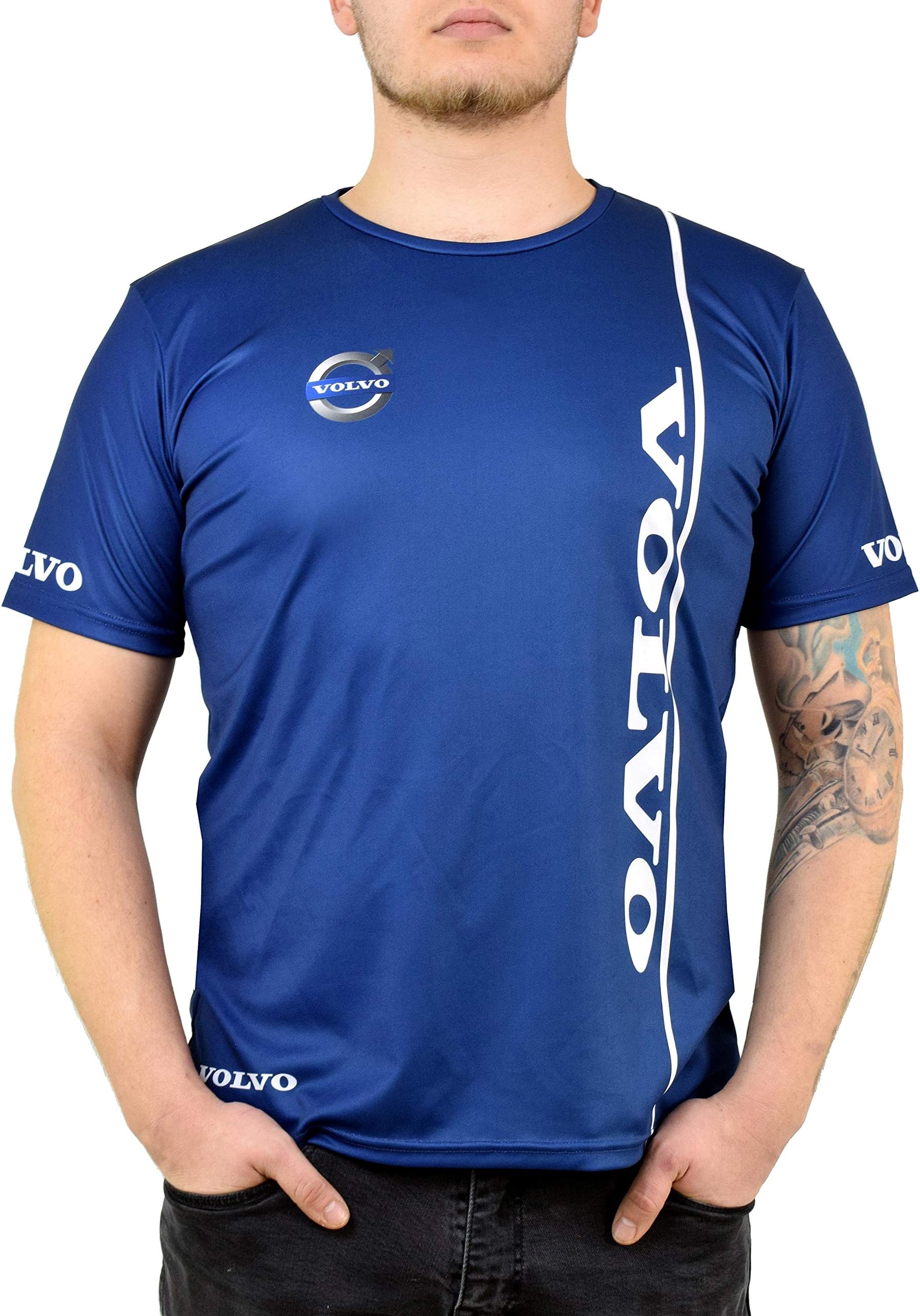 Volvo Men's Truck R Sport Camiseta Maglietta Driver T Shirt