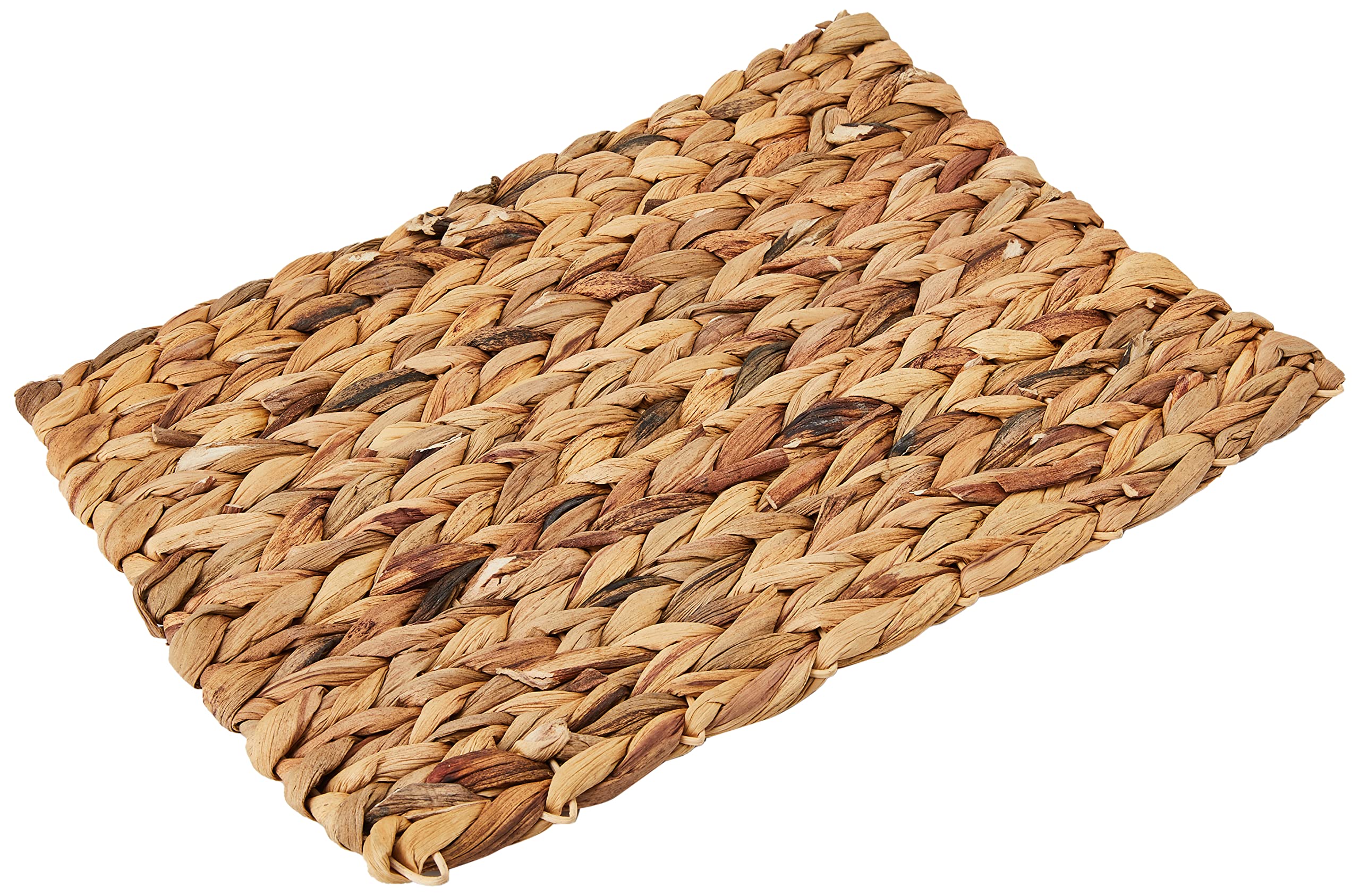 Rosewood Naturals Chill 'n' Chew Mat, Small Animal Bed, Shelf Liner and Chew Toy, Natural Materials Hand Woven for Small Animals, 33cm x 24cm