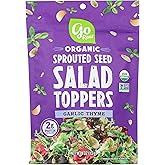 Go Raw - Organic Sprouted Seed Salad Toppers Garlic Thyme - 4 oz.