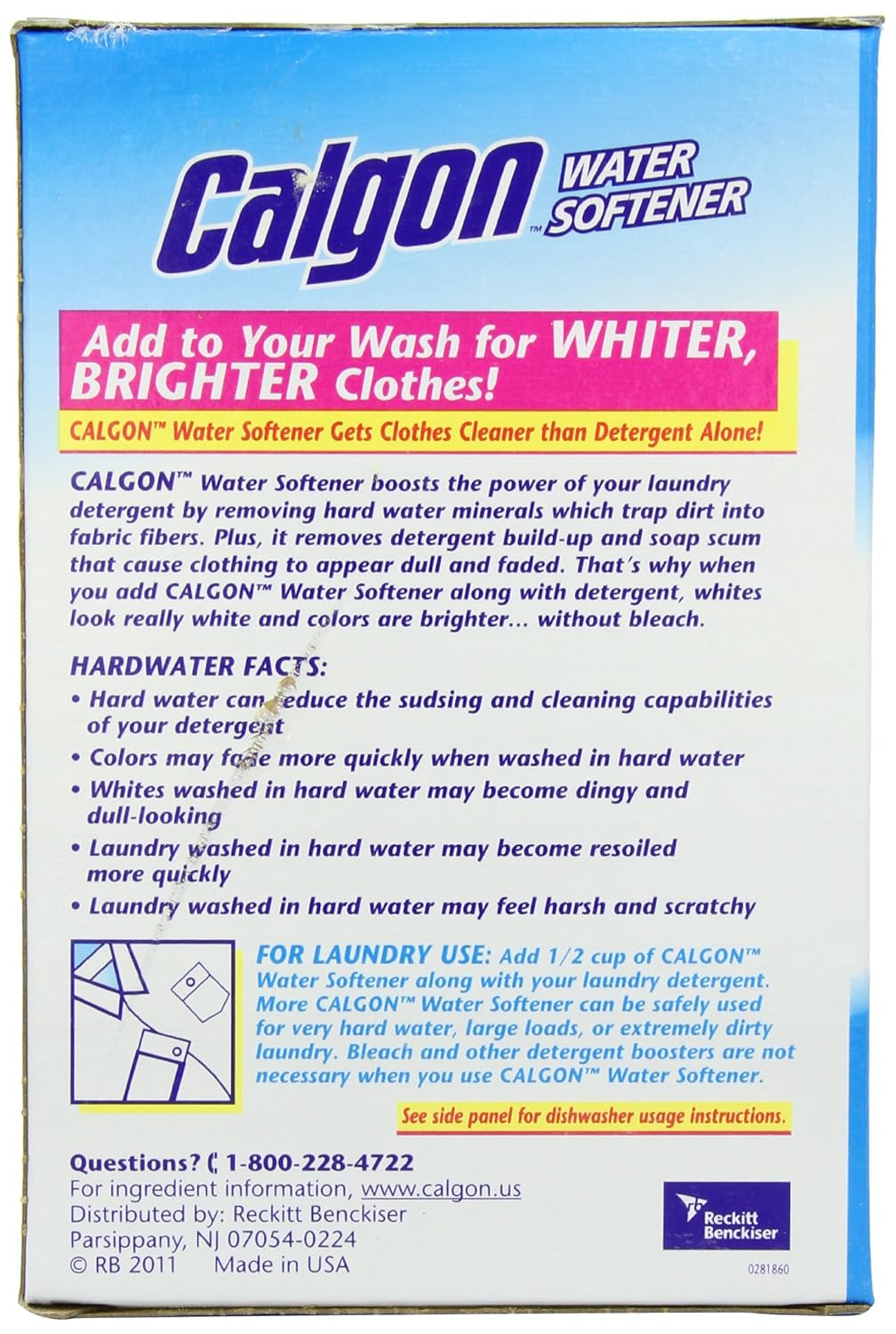 Calgon Water Softener Powder, 40Ounce (Pack of 2) Home Garden Household Supplies Household
