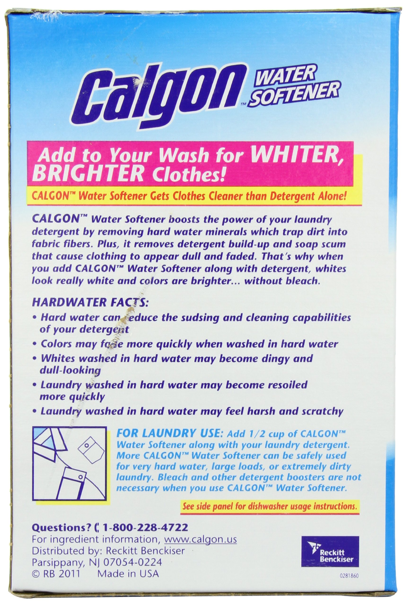 Calgon Water Softener Powder, 40Ounce (Pack of 2) Buy Online in UAE. Hpc Products in the