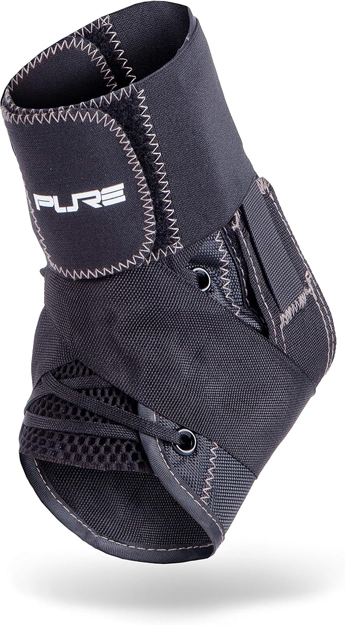 Pure Athlete Lace Up Ankle Support Figure 8 Straps Brace