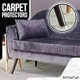 DIY Doctor Furniture Castor Cups Carpet Protectors Indentation Savers 8 Pack view 2
