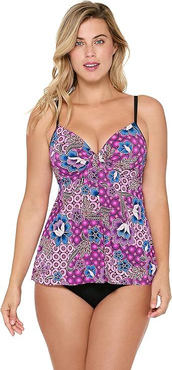 push up tankini cup a