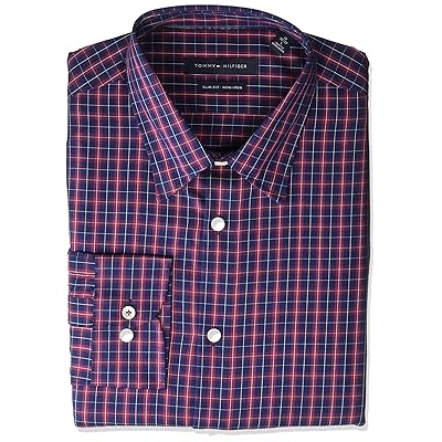 Tommy Hilfiger Mens Dress Shirt Slim Fit Stretch Togo | Ubuy
