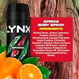 Lynx Africa Limited Edition FIFA Aerosol Body Spray 150ml Mandarin Sandalwood view 4