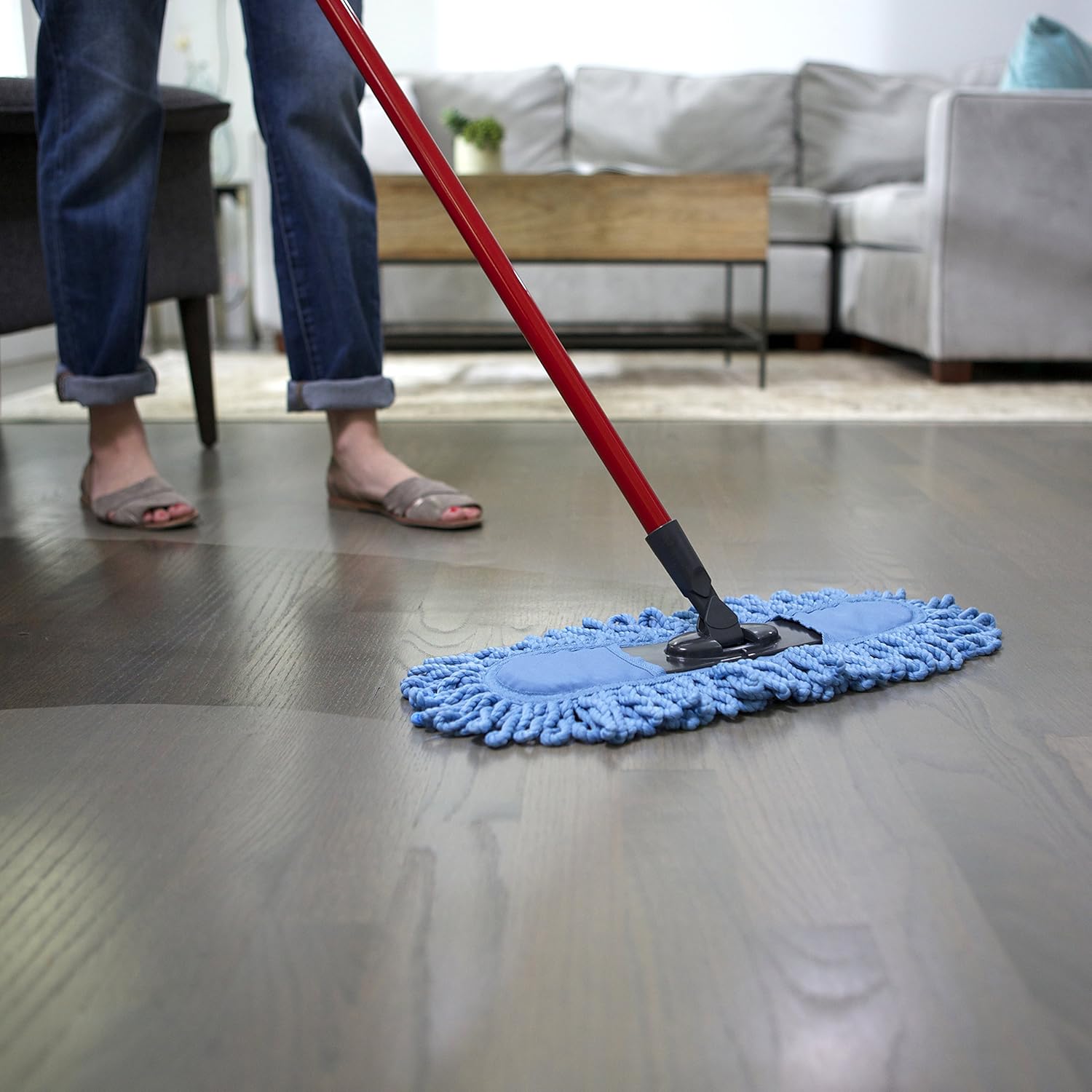 O-Cedar Dual-Action Microfiber Sweeper Dust Mop: Home & Kitchen