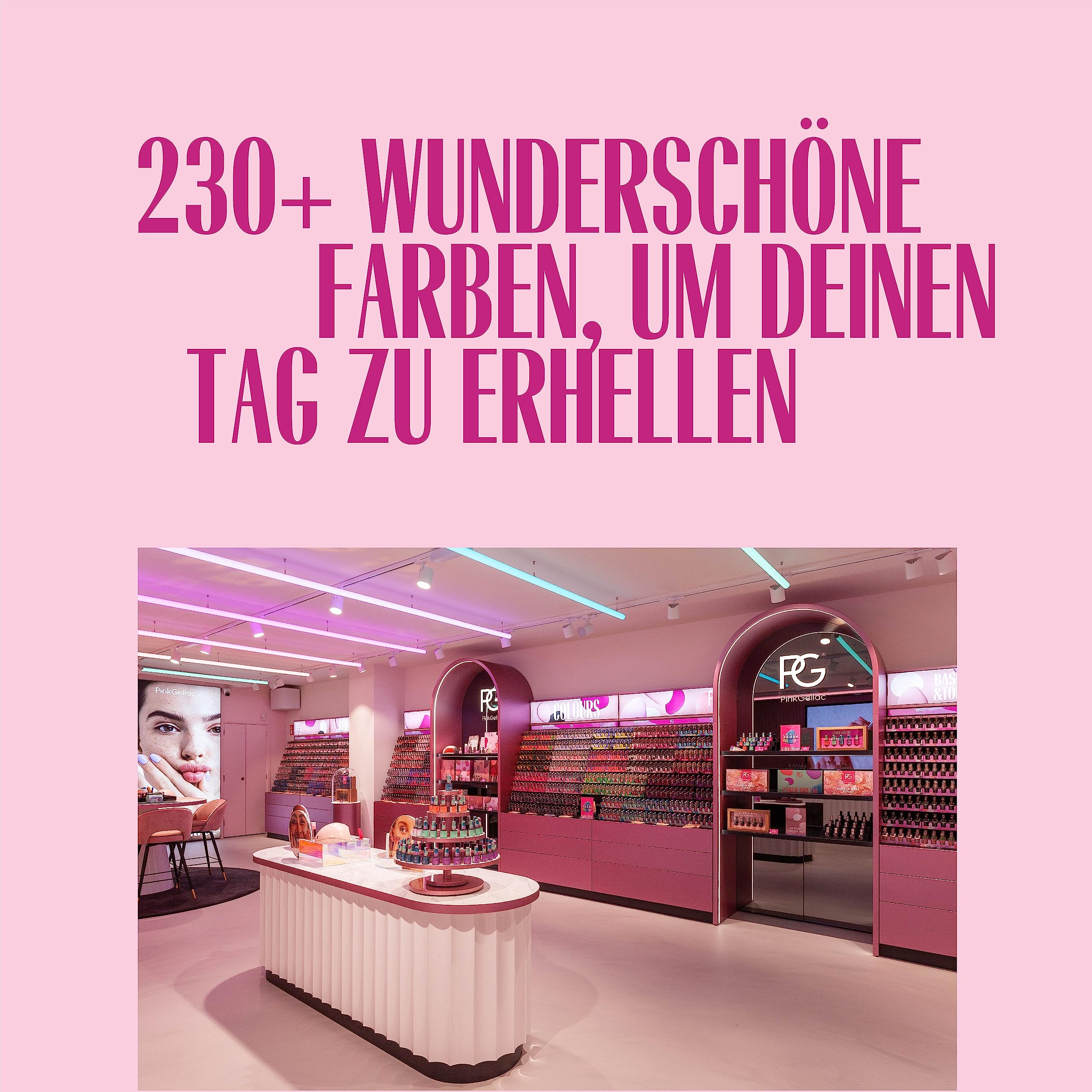 Pink Gellac Gel Nail Polish French Manicure Pink 0.5 oz - Gel Nail Color Ballerina Pink - Lovely Gel Nail Polish Neutral Pink - Gel Color for Nail Art - UV Polish Made in the Netherlands - Image 6