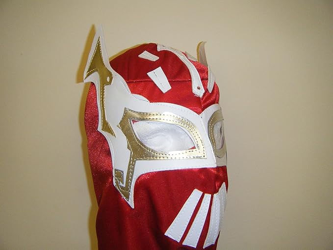 Wrestling Masks UK Men's Flame Mexican Made Slip On Mask