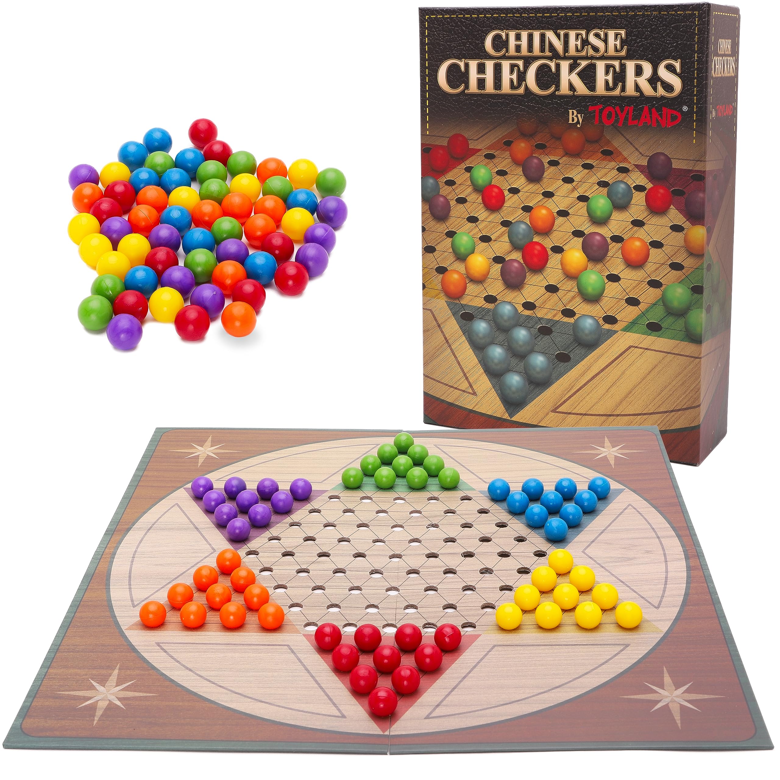 Toyland® Chinese Checkers - Family Games - Classic Board Games